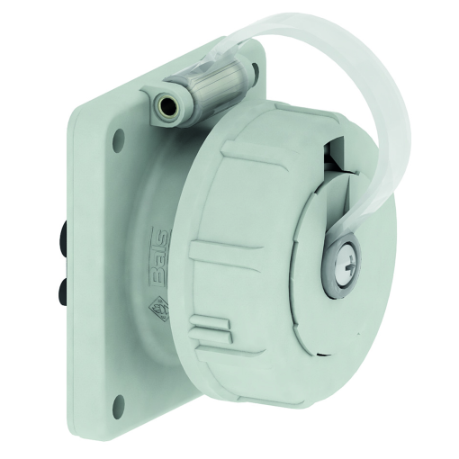 Domestic panel mounting socket System E BelgianFrench standard 16A 3p 250V IP68