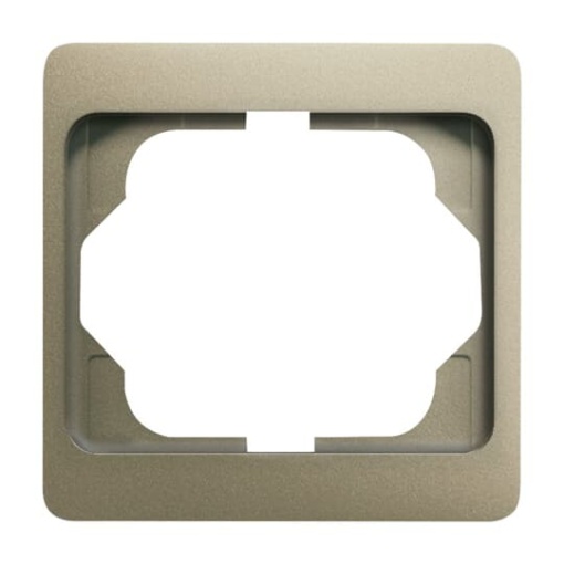 1721 KA-260 Cover Frame 1 gangs Palladium Horizontal mounting