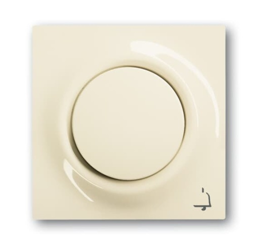 1789 KI-72 Cover plate with operating knob and neon lamp