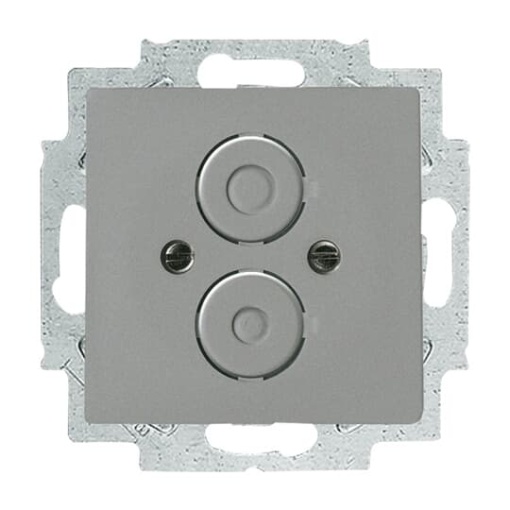 1748-803 CoverPlates partly incl. Insert carat grey metallic