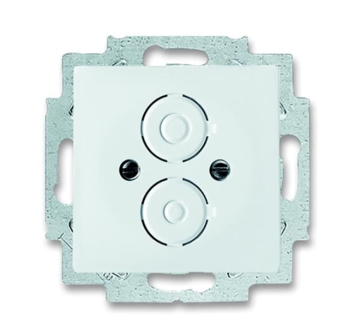 1748-884 CoverPlates partly incl. Insert carat studio white matt