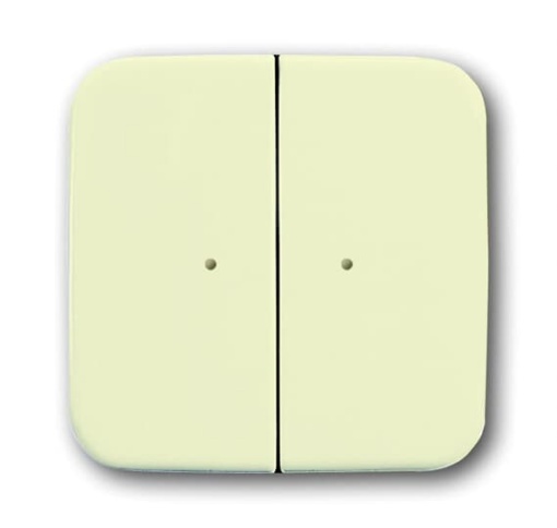 WaveLine Wall sensor 2 channel Wireless white - Busch-Duro 2000 SI