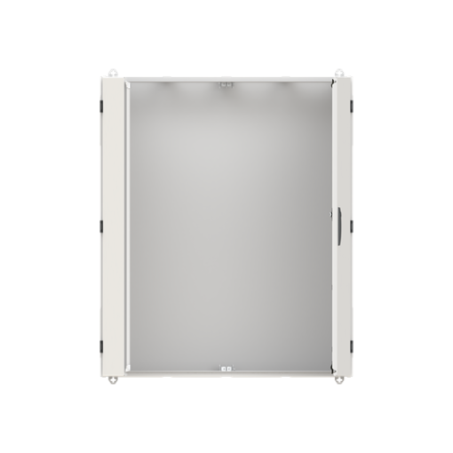 Wall-mounting cabinet, Rows 8, 1250 mm x 1050 mm x 225 mm, Isolated Class II, IP55