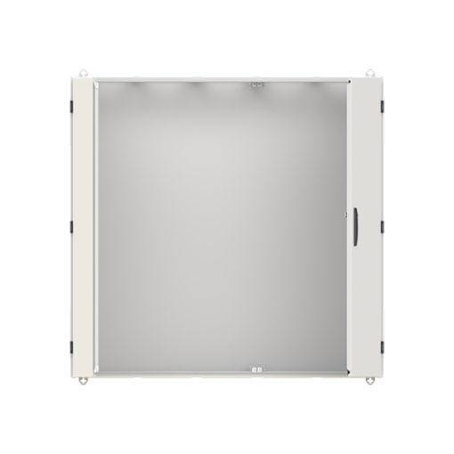 Wall-mounting cabinet, Rows 8, 1250 mm x 1300 mm x 225 mm, Isolated Class II, IP55
