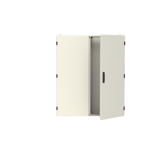 Wall-mounting cabinet, Rows 8, 1250 mm x 1050 mm x 275 mm, Isolated Class II, IP55