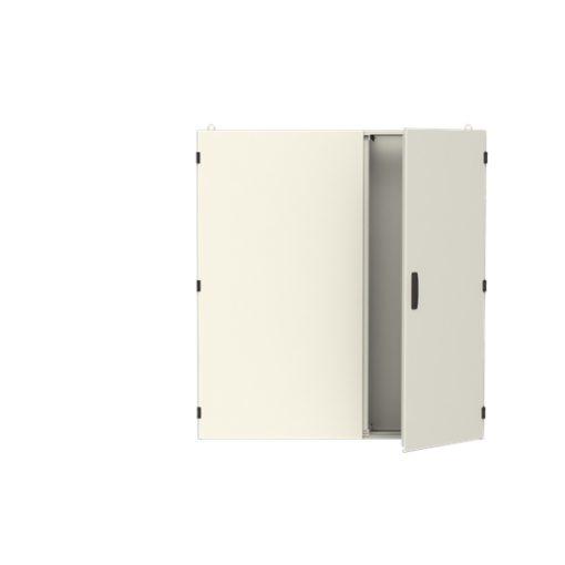 Wall-mounting cabinet, Rows 9, 1400 mm x 1300 mm x 275 mm, Isolated Class II, IP55