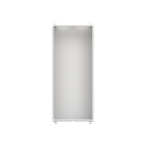 Wall-mounting cabinet, Rows 8, 1250 mm x 550 mm x 275 mm, Grounded Class I, IP30