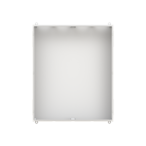 Wall-mounting cabinet, Rows 8, 1250 mm x 1050 mm x 275 mm, Isolated Class II, IP30