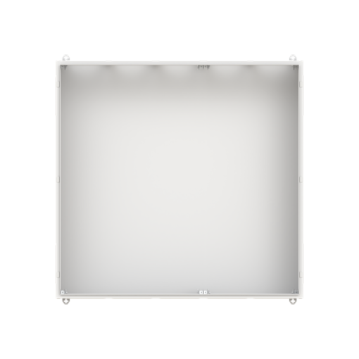 Wall-mounting cabinet, Rows 8, 1250 mm x 1300 mm x 275 mm, Isolated Class II, IP30