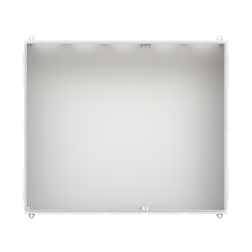 Wall-mounting cabinet, Rows 7, 1100 mm x 1300 mm x 350 mm, Grounded Class I, IP30