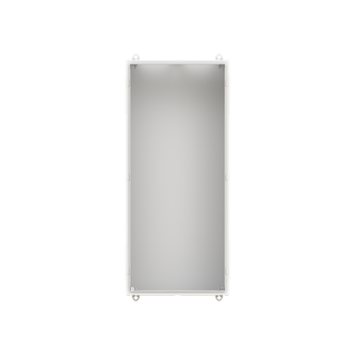 Wall-mounting cabinet, Rows 8, 1250 mm x 550 mm x 350 mm, Grounded Class I, IP30