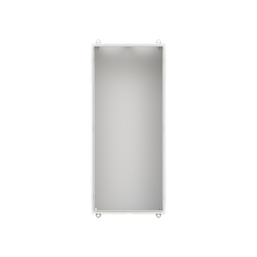Wall-mounting cabinet, Rows 8, 1250 mm x 550 mm x 350 mm, Isolated Class II, IP30