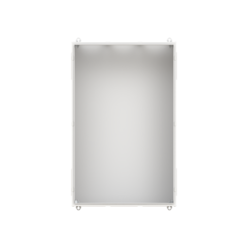 Wall-mounting cabinet, Rows 8, 1250 mm x 800 mm x 350 mm, Isolated Class II, IP30