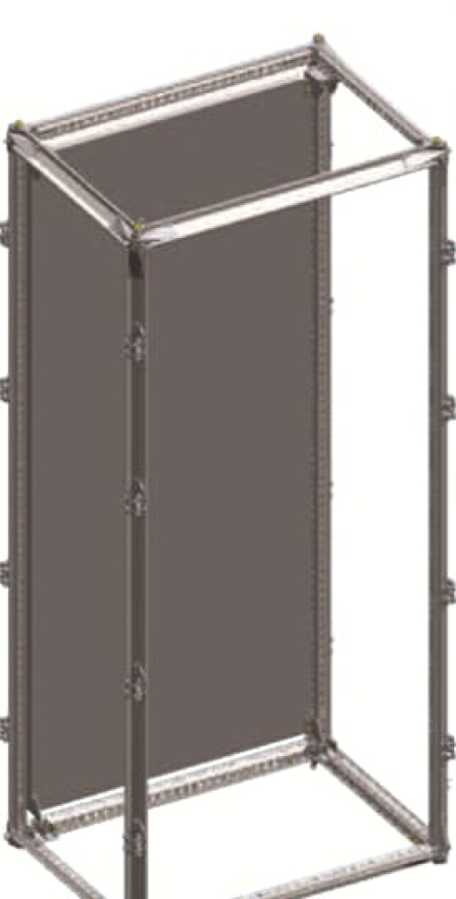 110RG4 Switchgear cabinet, Field width 1, Rows 14, 2213 mm x 364 mm x 425 mm, Grounded Class I, Maximum IP54