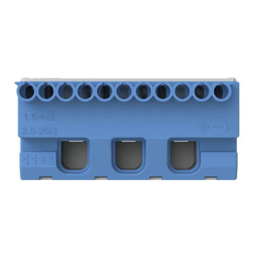 Quick terminals terminals , blue , N-Terminal , Quick-Terminal