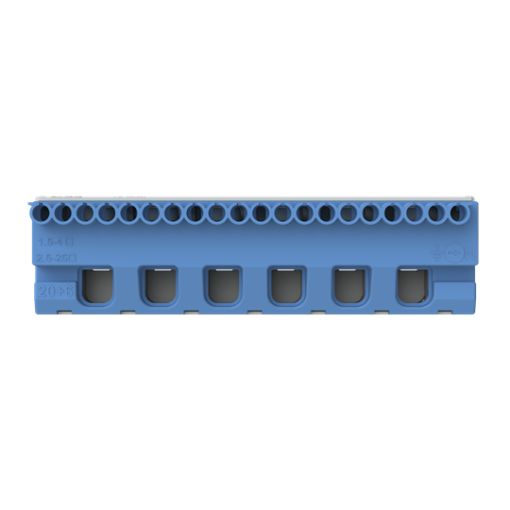 Quick terminals terminals , blue , N-Terminal , Quick-Terminal