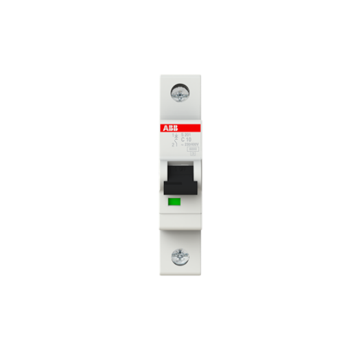 Miniature Circuit Breaker - S200 - 1P - 10 A - C - AC 6 kA