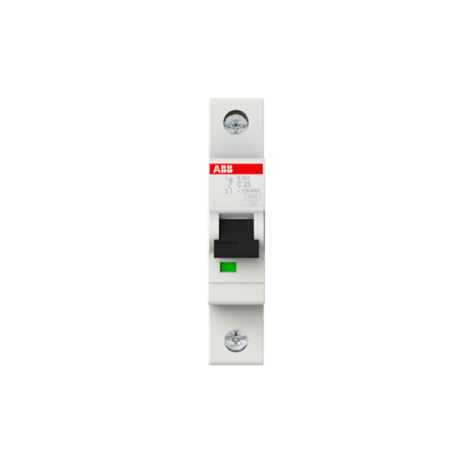 Miniature Circuit Breaker - S200 - 1P - 25 A - C - AC 6 kA