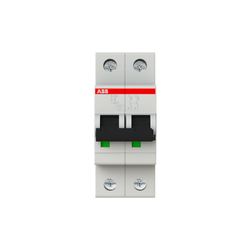 Miniature Circuit Breaker - S200 - 2P - 6 A - C - AC 6 kA