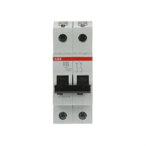 Miniature Circuit Breaker - S200 - 2P - 40 A - D - AC 6 kA
