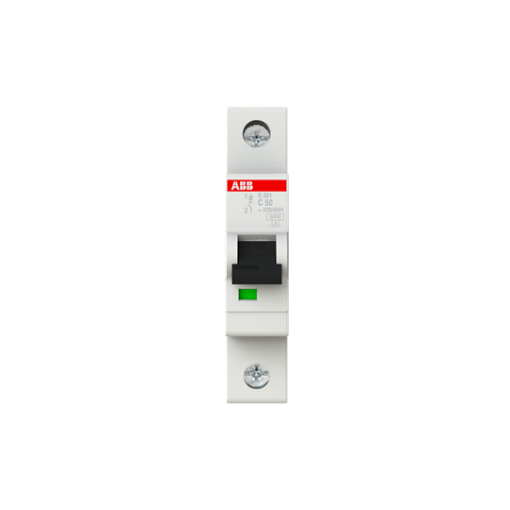 Miniature Circuit Breaker - S200 - 1P - 50 A - C - AC 6 kA
