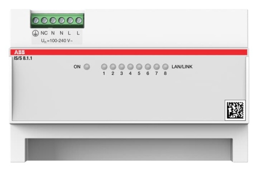 ISS8.1.1 IP Switch, 8 Ports, Fast Ethernet, MDRC