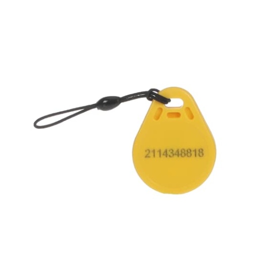 Proximity key fob, IC card,Yellow, yellow