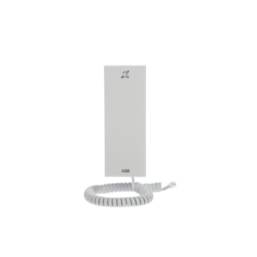 Handset  with induction loop, spare part, white