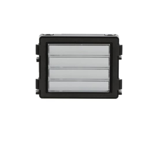 Bar Pushbutton module, 48, white