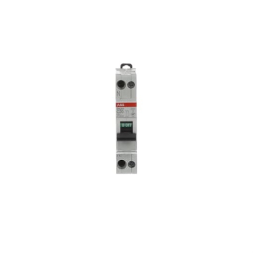 Miniature circuit breaker - SN201 - N Left - 1PN - 20 A - C - 230 V 6 kA