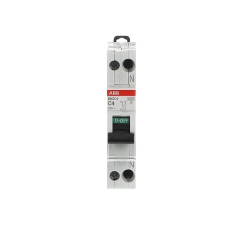 Miniature circuit breaker - SN201 - 1PN - 4 A - C - 230 V 6 kA