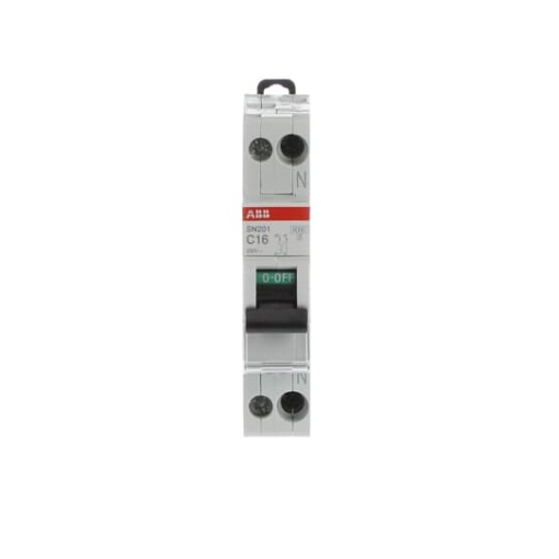 Miniature circuit breaker - SN201 - 1PN - 16 A - C - 230 V 6 kA