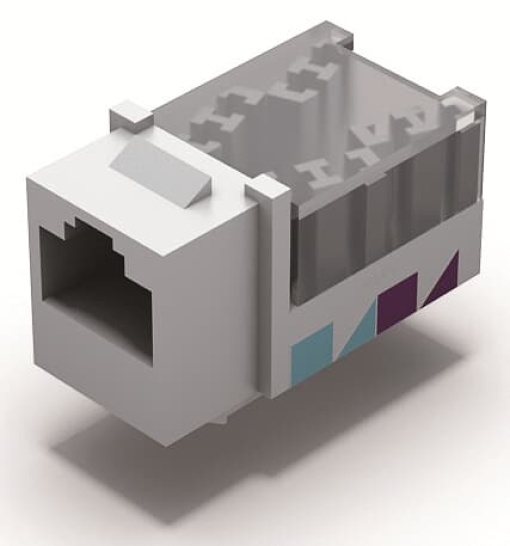 Keystone connector RJ45 Cat5e Plug - CEM
