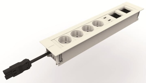 Workstation 4XSO2XUSB2Xspace White - CEM