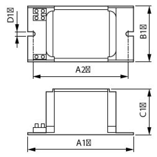 Ballast electrical -  HID-HeavyDuty BSN semi-parallel for SONCDOMHHPI