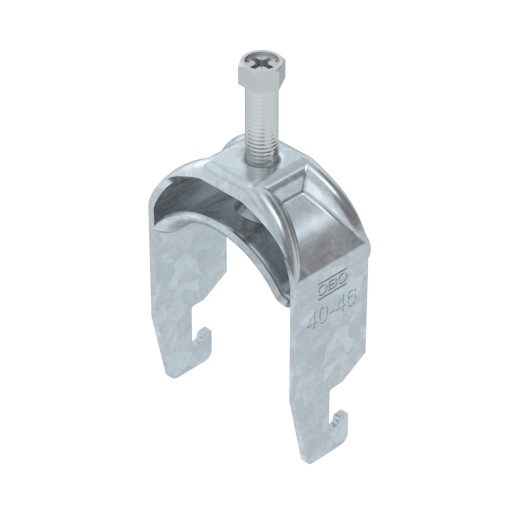 Abraçadeira BBS 2056 40-46mm Aço Galvanizado por imersão a quente após maquinação