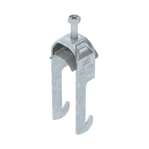 Abraçadeira BBS 2056 22-28mm Aço Galvanizado por imersão a quente após maquinação
