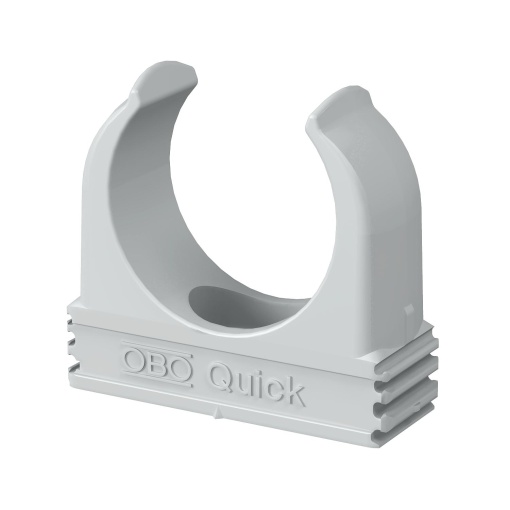 Abraçadeira OBO-Quick M40 Polipropileno cinzento claro RAL 7035