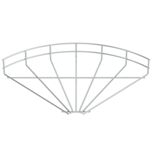 Ângulo 90 caminho cabos varão 55x300 Aço eletrogalvanizado zinco