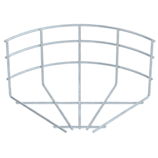 Ângulo 90 caminho cabos varão 105x150 Aço Galvanizado por imersão a quente após maquinação zinco