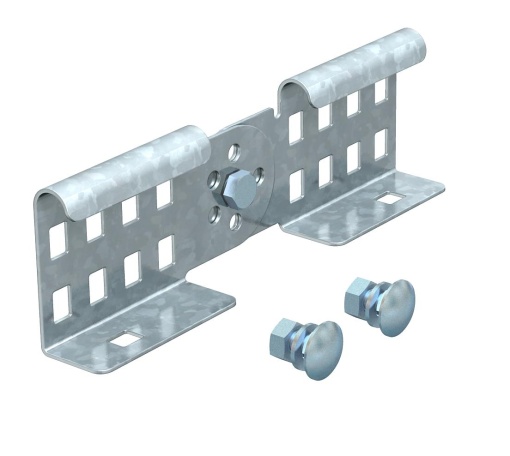 União articulada para caminhos de cabos escada 64x210 Aço galvanizado pelo método Sendzimir zinco