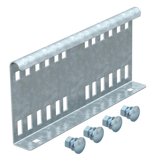 União reta para caminho de cabos escada 114x250 Aço Galvanizado por imersão a quente após maquinação 85µm zinco