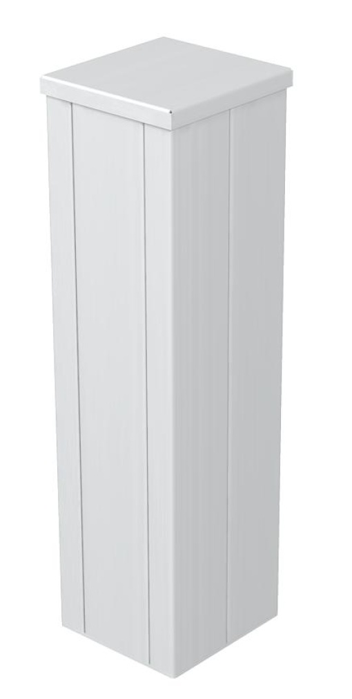 Coluna Chão 500x130x140 Alumínio anodizado alumínio