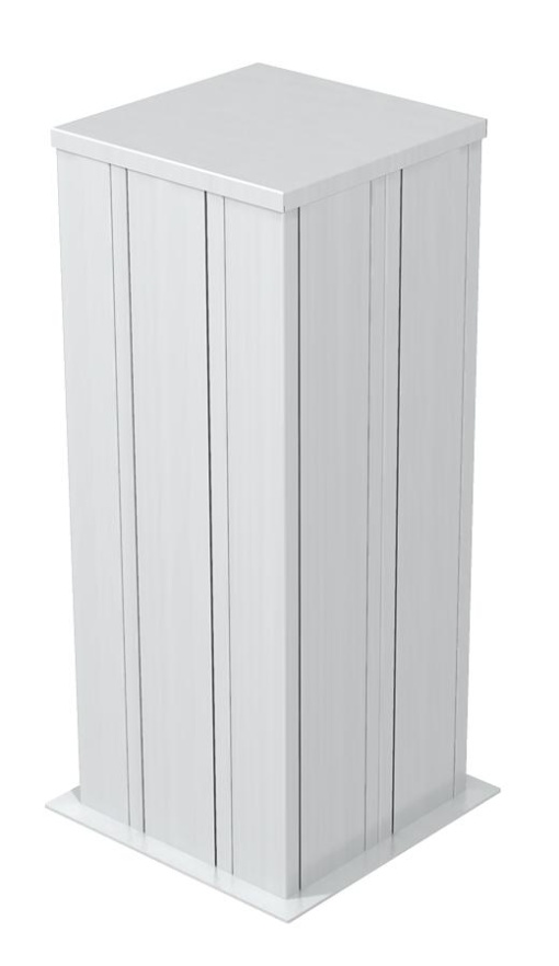 Coluna floor 564x290x260 Alumínio anodizado alumínio