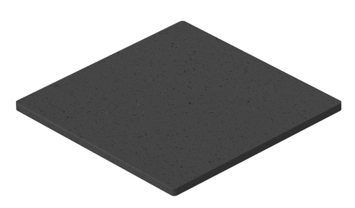 Borracha for ISS140110 140x110x4 Borracha preto