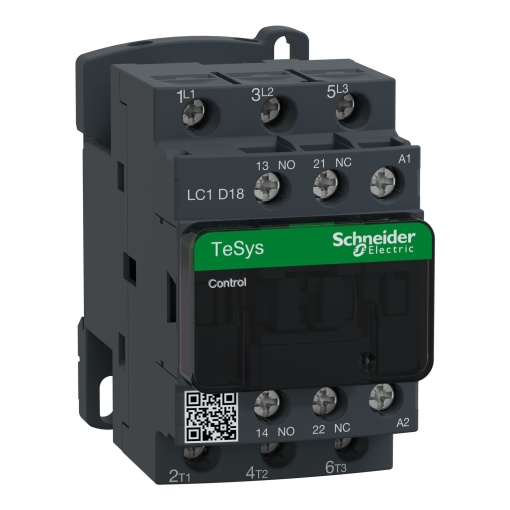 Contactor Tesys D - 3P3 NA - AC-3 -  440 V 18 A - 24 V CA bobina