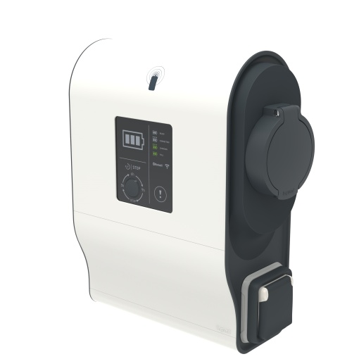 Posto monofásico isolante M2-3 3,7kW-proteção DC 6mA, RFID e Comuni. integrados