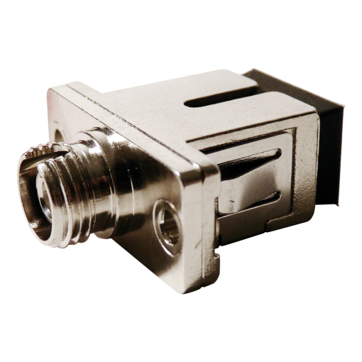 Adaptador Óptico FC Fêmea  SC Fêmea Simplex Monomodo SM 