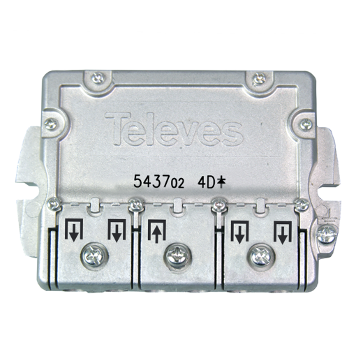 Repartidor EasyF 4D 5...2400MHz 97,5dB