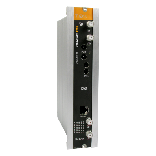Transmodulador Twin DVBSS2 - DVBC QAM Annex A